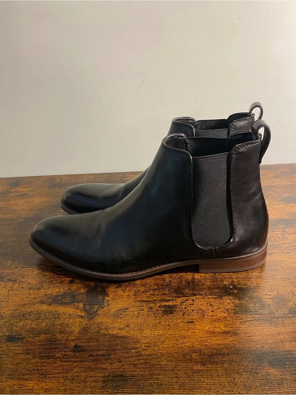 The Rail Black Men’s Chukka Boots - Smooth Leather